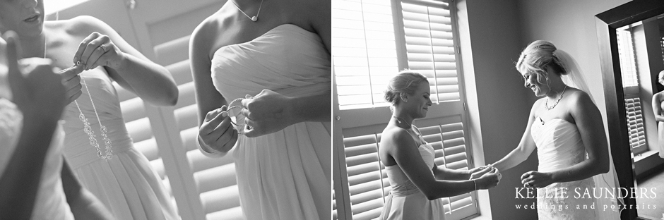 Bride getting ready, Kellie Saunders Photography